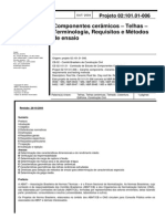 ABNT NBR 153102009 - Componentes Cerâmicos - Telhas - Terminologias, Requisitos e Métodos de Ensaio