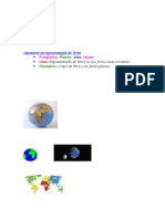 Auxiliares Da Representação Da Terra