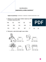 Comparacion y Orden Numerico