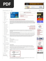 Fonte Sem Transformador (ART262)