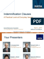 Indemnification Clauses: A Practical Look at Everyday Issues