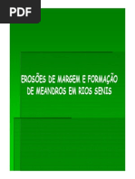 Técnicas de Contenção de Processos Erosivos Em Rios Senis