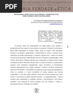 PENSADORES AFRICANOS E DA DIÁSPORA