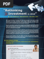Rethinking Investment