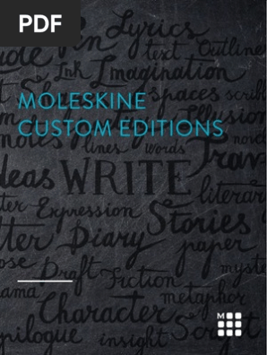 Moleskine Custom-Editions Catalogue En