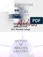 Presentation ON Airlines Industry