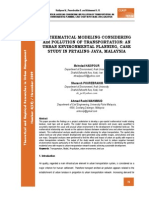 Mathematical Modelling Cons. Air Pollution, Malaysia
