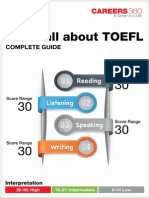 All About TOEFL - Complete Guide