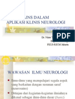 NEUROSAINS DALAM APLIKASI KLINIS NEUROLOGI