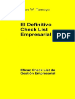 El Definitivo Check List Empresarial