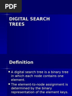 Digital Search Tree