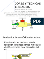 Analizadores y Tecnicas de Analisis