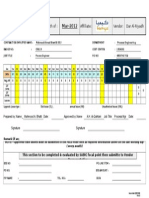 Time Sheet For The Month Of: Affilliate: Vendor: Dar Al-Riyadh