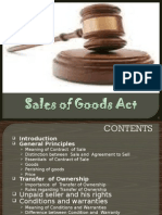 Sales of Goods Act