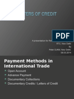 Letter of Credit