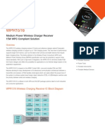 WiCharge Reciever IC Specifications