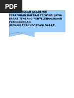 Naskah Akademik Raperda Retribusi Terminal Kota Denpasar