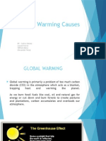 Global Warming Causes: BY: Carlos Gelves Leonel Ferrer William Mesa Alexander Perez
