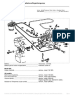 07.1-200 Removal, Reinstallation of Injection Pump