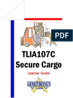 TLIA107C - Secure Cargo - Learner Guide