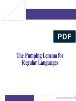 Pumping Lemma