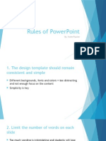 Rules of Powerpoint-Reilly