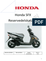 Manual Despiece Honda SFX 50