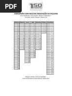 Comunhao Com Deus Na Meditacao Da Palavra