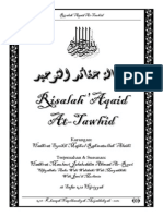 Risalah 'Aqaid At-Tawhid (Melayu)
