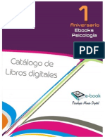 Catálogo 2015 de Libros Digitales Disponibles en Psicologia
