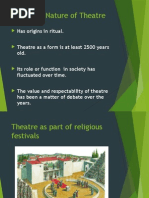 Theater and Performance Art | PDF | Theatre | Performance Art
