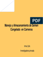 I Celi-Manejo Del Semen Congelado de Carneros PDF