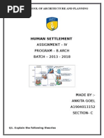 Human Settlement Assign 4