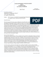 US Environmental Protection Agency (EPA) Comment Letter