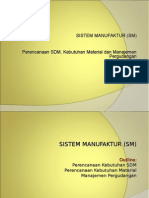 Perencanaan SDM, Material Dan Pergudangan