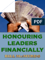 Honouring Leaders Financially