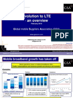 Evolution To LTE An Overview February 2010