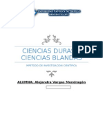 Ciencias Duras Yblandas