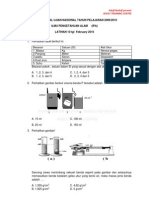 Prediksi Soal Un Ipa SMP (Fisika) 2010 Lengkap Dengan Kunci Paket 10