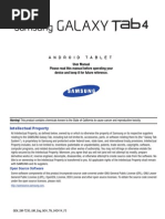 GEN SM-T230 Galaxy Tab 4 KK English User Manual NC4 F3