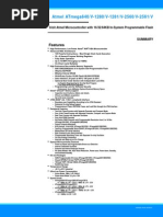 Atmel 2549 8 Bit AVR Microcontroller ATmega640 1280 1281 2560 2561 Summary