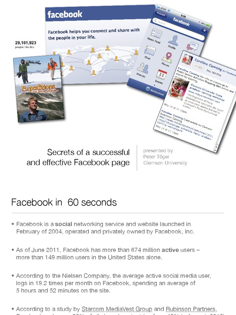 Effective Strategies for Facebook Pages | PDF