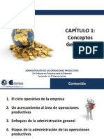 Administración de Las Operaciones Productivas