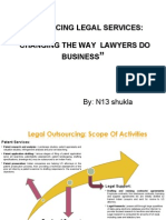 Outsourcing Legal Services: "Changing The Way Lawyers Do Business