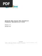 Download Selenium Framework Implementation Guide by raj_esh_0201 SN27764570 doc pdf