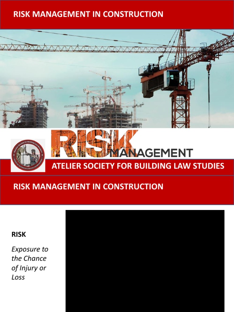 Construction Risk Management Guide | PDF | Change Management | Applied ...