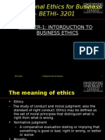 Business Ethics