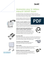 Fiche Technique: Accessoires Pour Le Tableau Interactif SMART Board - Éducation