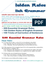 400 Golden Rules of English Grammar