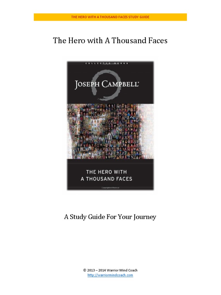 Hero With A Thousand Faces Study Guide | PDF | Mythology | Hero